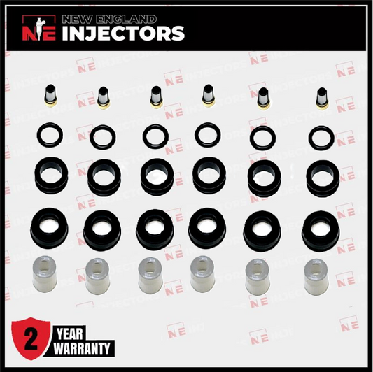 Toyota 3.0L V6 Fuel Injector Service Repair kit Seals Pintle Caps O-Rings