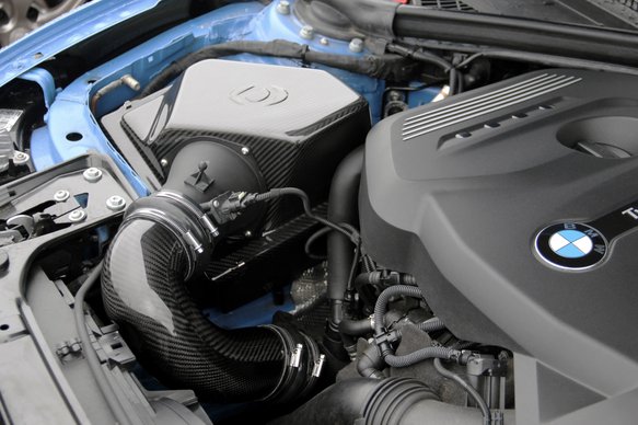 Dinan Semi-Open Intake - 2016-2021 BMW 230i/330i/430i Semi-Open - Carbon Fiber - F22/F23/F30/F31/F32/F33/F34/F36