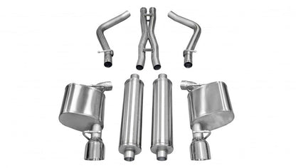 Corsa 11-13 Chrysler 300 R/T 5.7L V8 Polished Sport Cat-Back Exhaust 14535