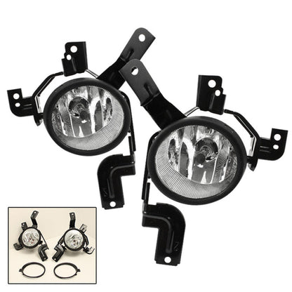 Spyder Honda CRV 07-09 OEM Fog Lights W/Switch Clear FL-HCRV07 5021021