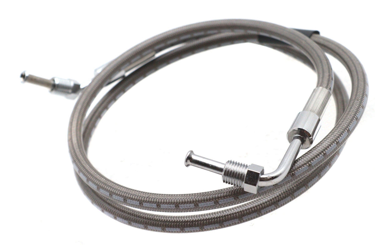 Stainless Steel 43-1/4 inch Front Brake Hose