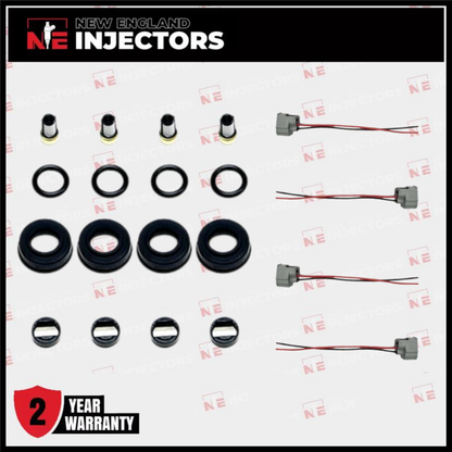 Denso 23250-0T020 Injector Rebuild Kit Connectors Toyota 1.8L
