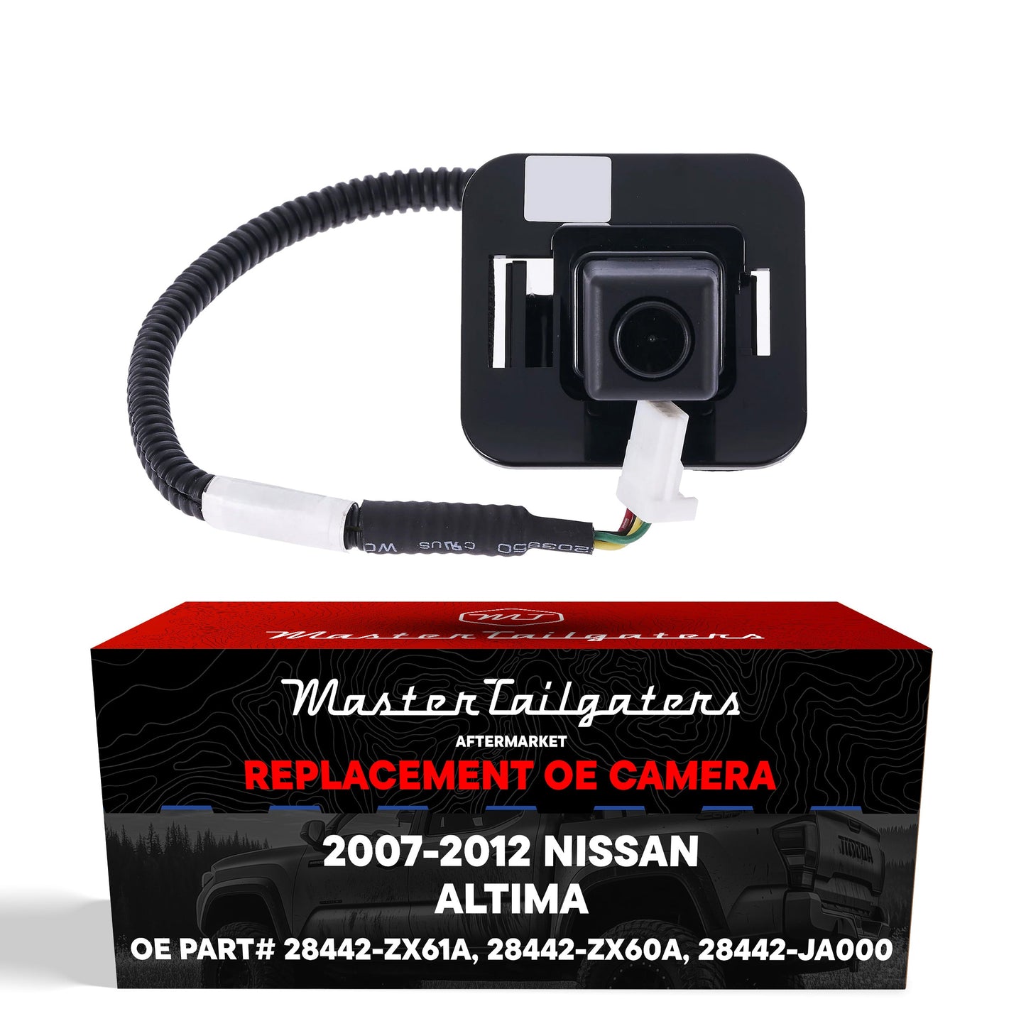 Nissan Altima Sedan/Hybrid (2007-2012) OEM Replacement Backup Camera OE Part # 28442-JA000, 28442-ZX60A, 28442-ZX61A