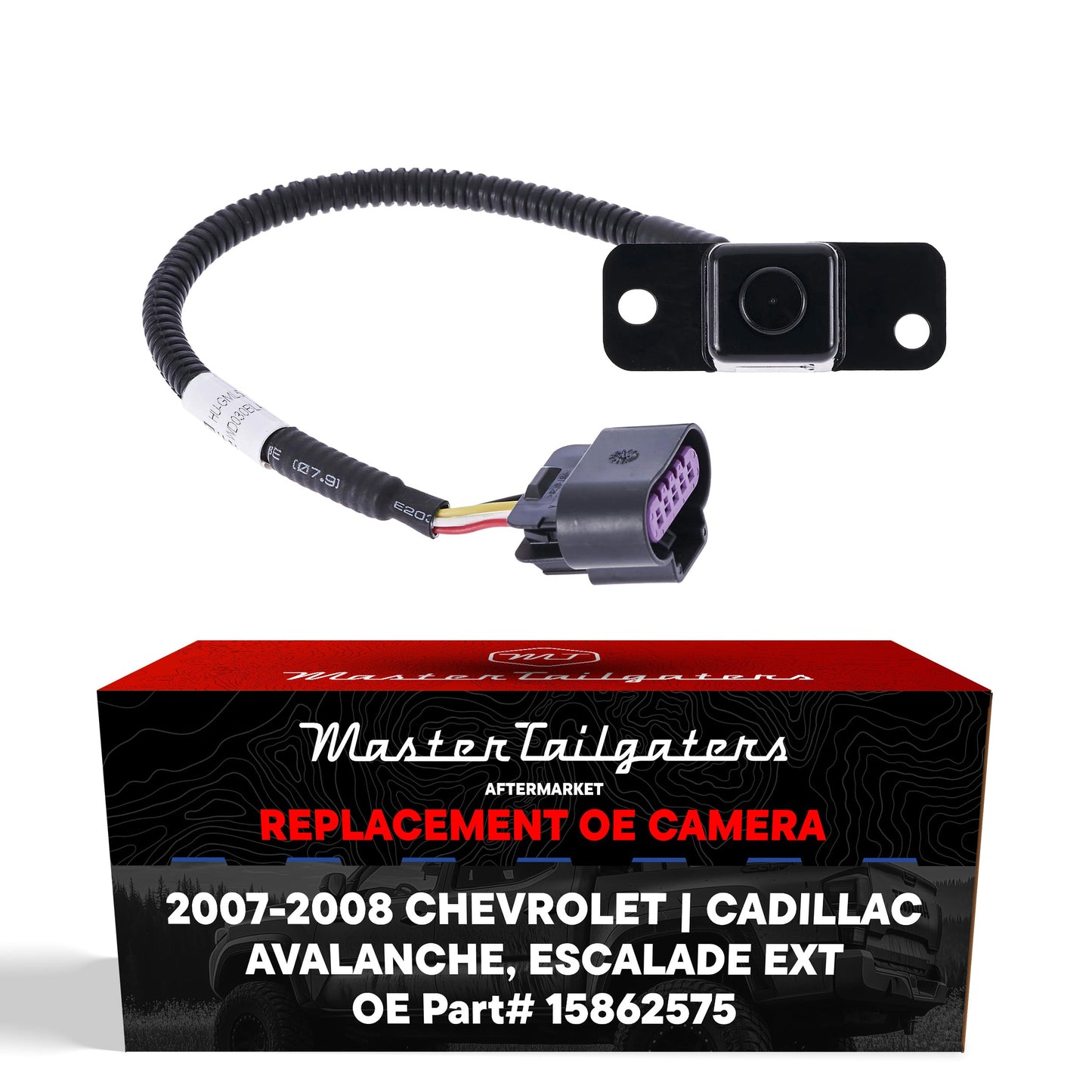 Chevrolet Avalanche / Cadillac Escalade EXT (2007-2008) OEM Replacement Backup Camera OE Part # 15862575