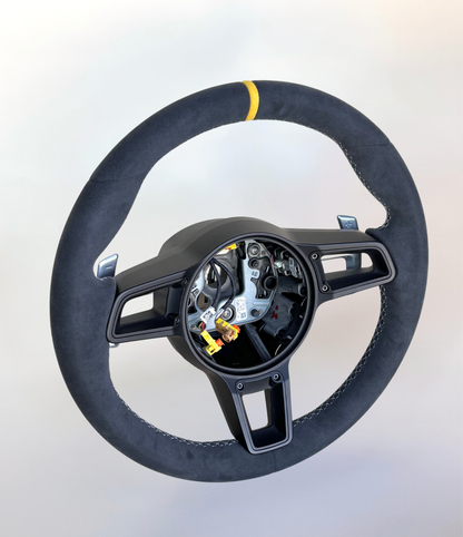 PDK Porsche 991.2 Steering Wheel in Yellow