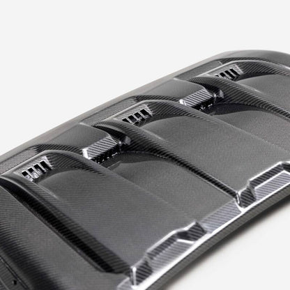 Anderson Composites 23-24 Ford F-150 Raptor R Type-OE Carbon Fiber Hood Vent AC-HDS23FDRAR-OE