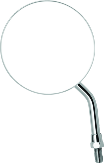 BikeMaster 4in Adjustable Round Mirror 10mm - Each - Chrome 600800