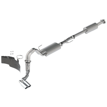 Ford Racing 21-22 F-150 2.7L/3.5L/5.0L Side Exit Touring Exhaust - Chrome Tips M-5200-FTCS