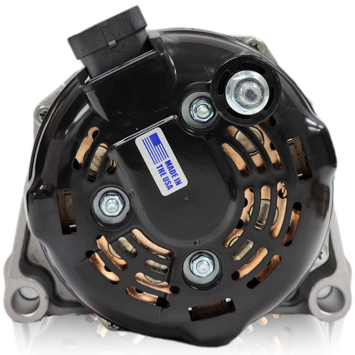 Mechman 240 Amp High Output Racing Alternator for GM Truck LS Brackets - Rear Output