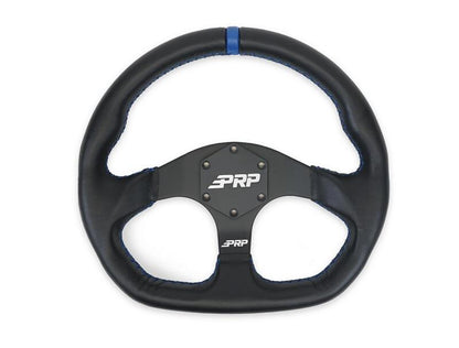 PRP Comp R Leather Steering Wheel - Blue