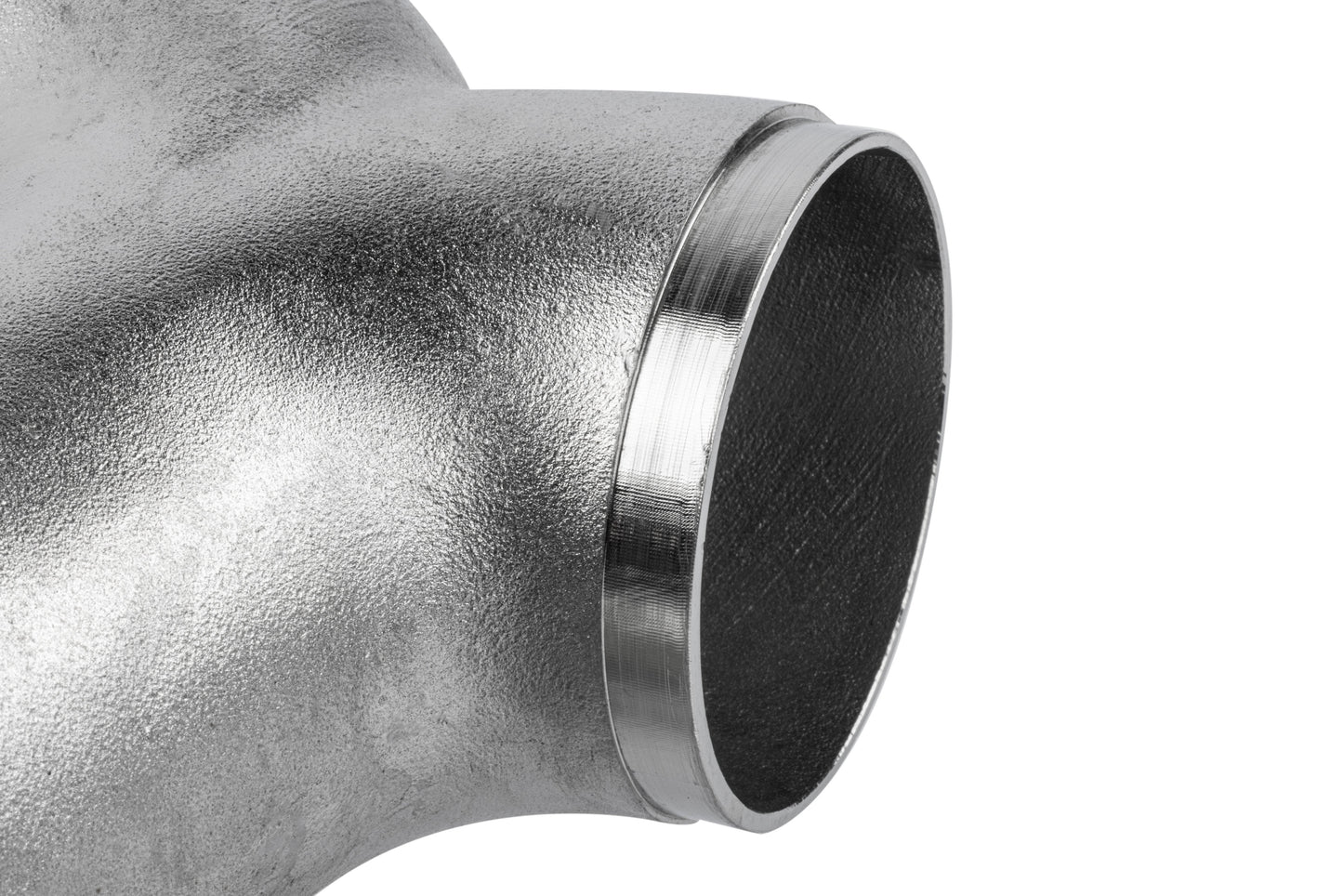 APR Cast Stainless Steel Double Y Splitter - 76mm (3") to Quad 63.5mm (2.5")