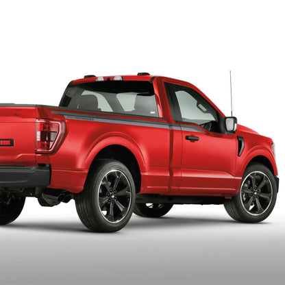 Ford Racing 15-23 F-150 22in Wheel Kit - Black w/Machined Face M-1007K-S2295B