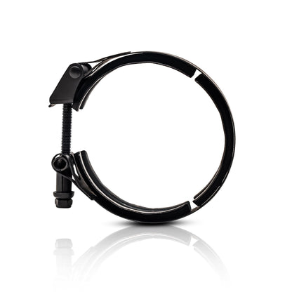 NGR V-Band Kit, Aluminum Clamp (Black), 2in Assembly Kit
