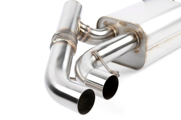 Dinan Valved Axle-Back Exhaust - 2022-2025 BMW M240i Stainless Steel - Polished Tips - G42