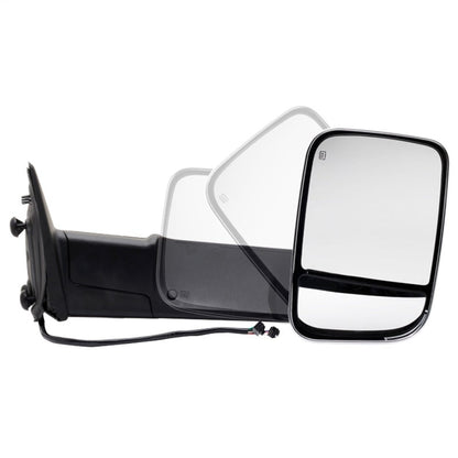 SPYDER Xtune Dodge Ram 1500 09-12 Extendable Heated Adjust Mirror Chrome HoUSing Right MIR-DRAM10-PW-R 9933172