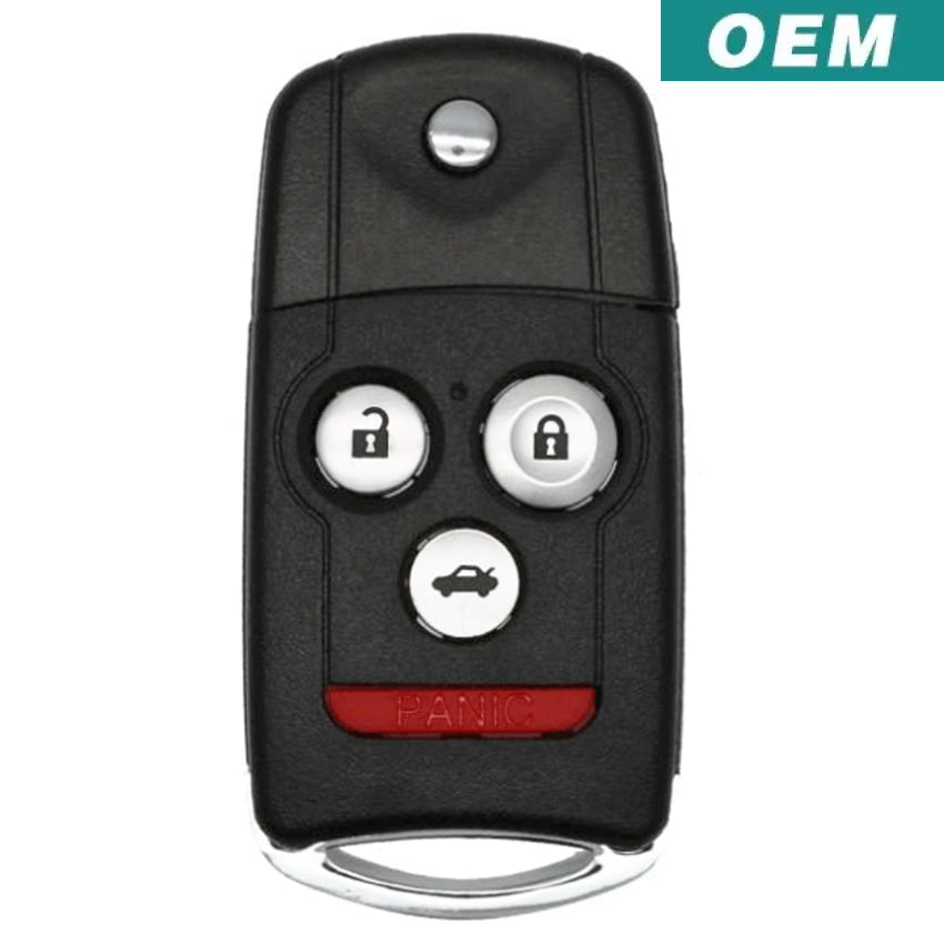 Acura ZDX 2007-2013 OEM 4 Button Flip Key Remote MLBHLIK-1T | Driver 2