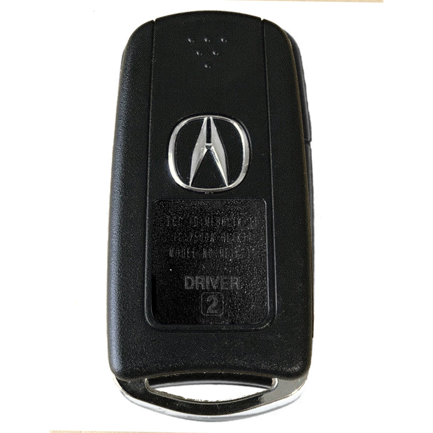 Acura ZDX 2007-2013 OEM 4 Button Flip Key Remote MLBHLIK-1T | Driver 2