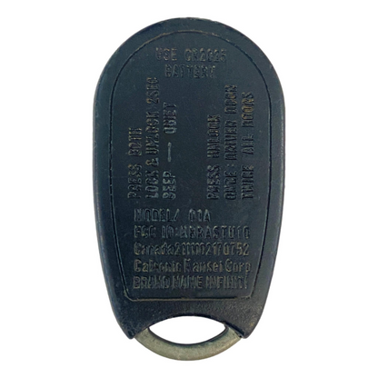 Infiniti QX4 2000-2004 OEM 3 Button Remote KBRASTU10 (Model/ 01A)