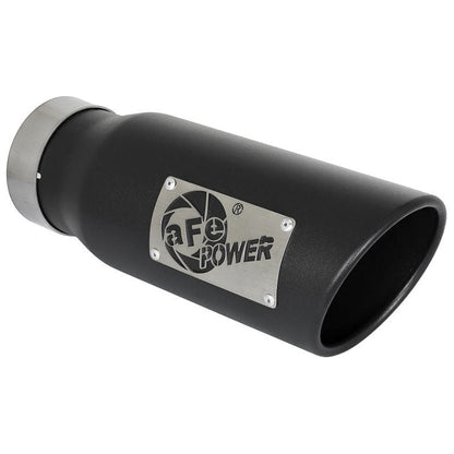 aFe Gemini XV 3in 304 SS Cat-Back Exhaust 09-18 GM Trucks V6-4.3/V8-4.8/5.3L w/ Black Tips