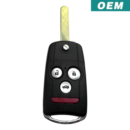 Acura TL TSX 2009-2014 OEM 4 Button Flip Key Remote MLBHLIK-1T | Driver 2