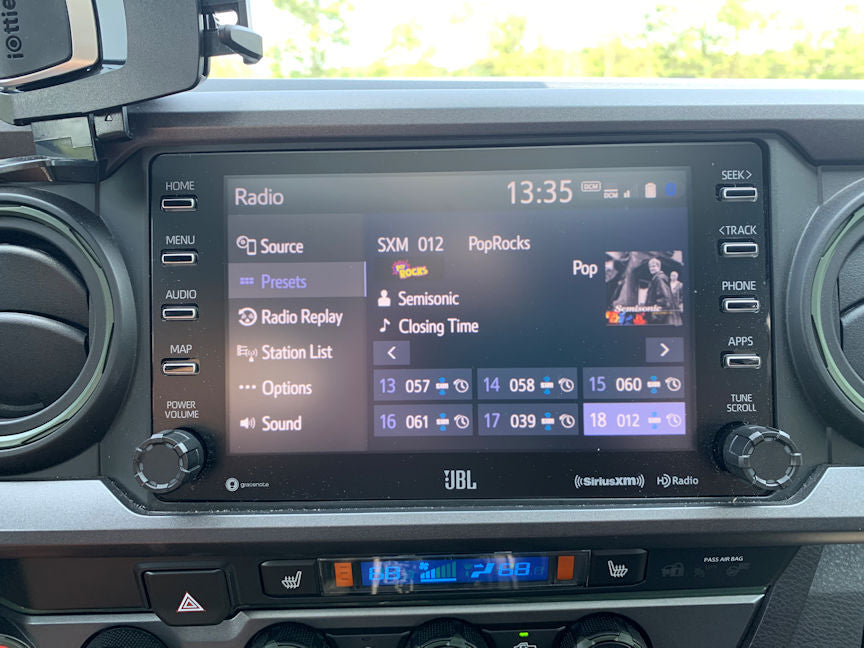 Radio Knobs (2020-2023 Tacoma V1) - VOODOO BLUE
