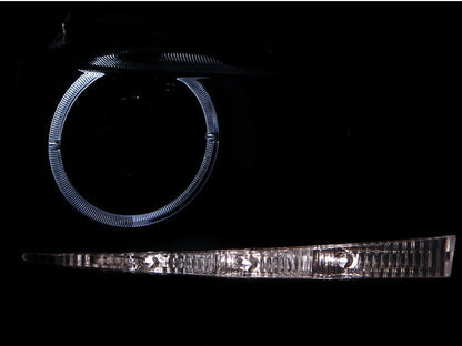 Anzo 2004-2007 Scion Xb Projector Headlights w/ Halo Black G2