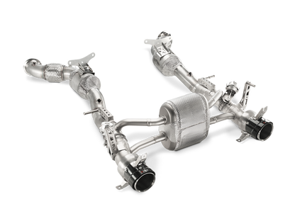 Akrapovic 16-17 Ferrari 488 GTB/488 Spyder Link Pipe Set w/ Cat (SS) L-FE/SS/1