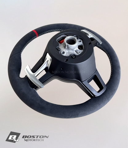 PDK Porsche 991.2 Steering Wheel in Red