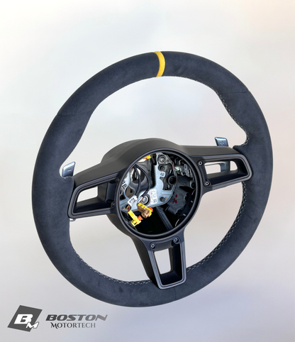 PDK Porsche 991.2 Steering Wheel in Yellow
