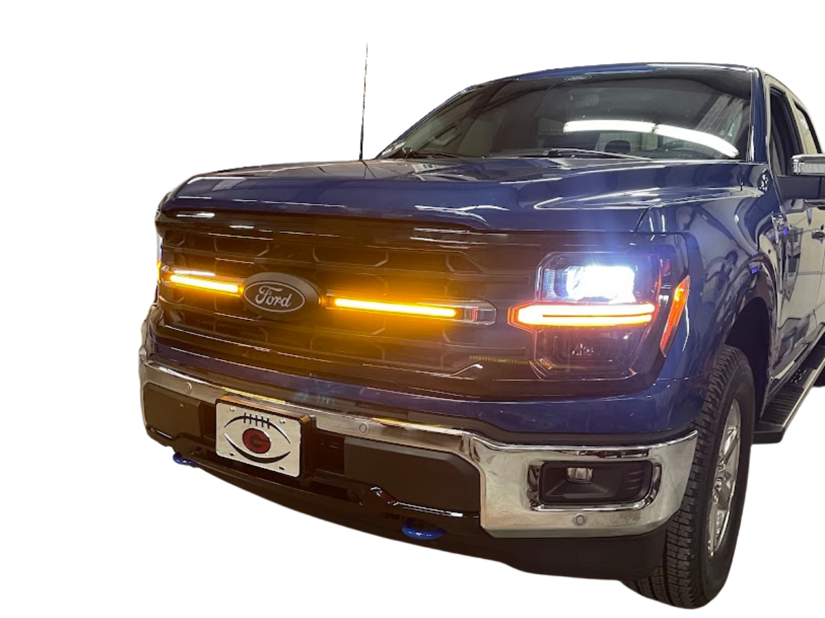 2021-2025 Ford F150 XLT Animated DRL Grille Bars - Plug & Play!