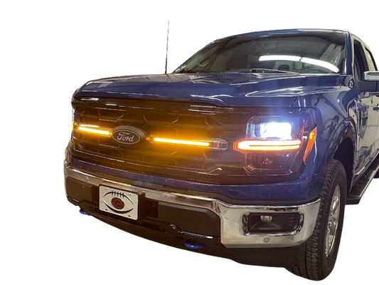 2021-2025 Ford F150 XLT Animated DRL Grille Bars - Plug & Play!