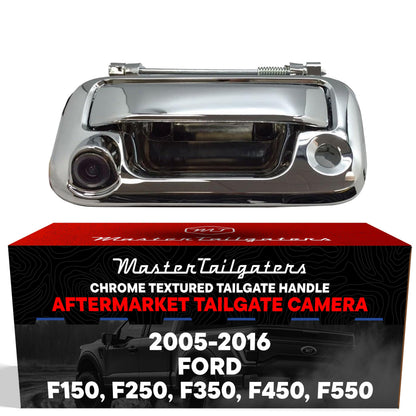 Ford F150 F250 F350 F450 F550 (2005-2016) Chrome Replacement Tailgate Handle with Backup Camera