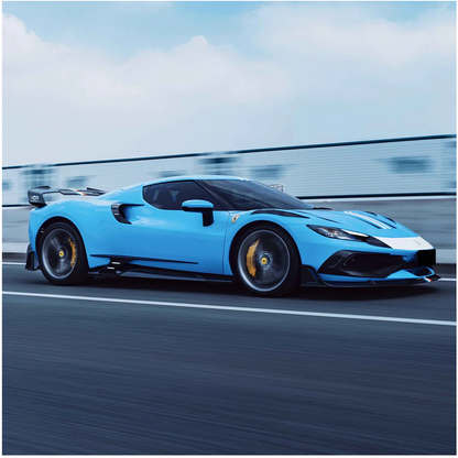 Dry Carbon Fiber Lower Side Skirts for Ferrari 296 GTB