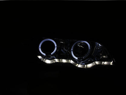Anzo 2000-2003 BMW X5 Projector Headlights w/ Halo Chrome