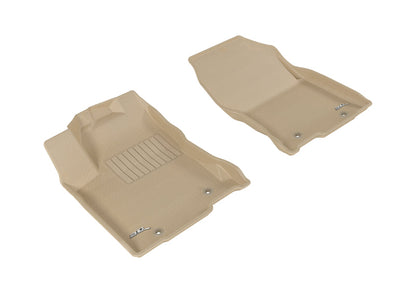 3D MAXpider 2015-2020 Lexus NX/NX Hybrid Kagu 1st Row Floormat - Tan L1LX05111502