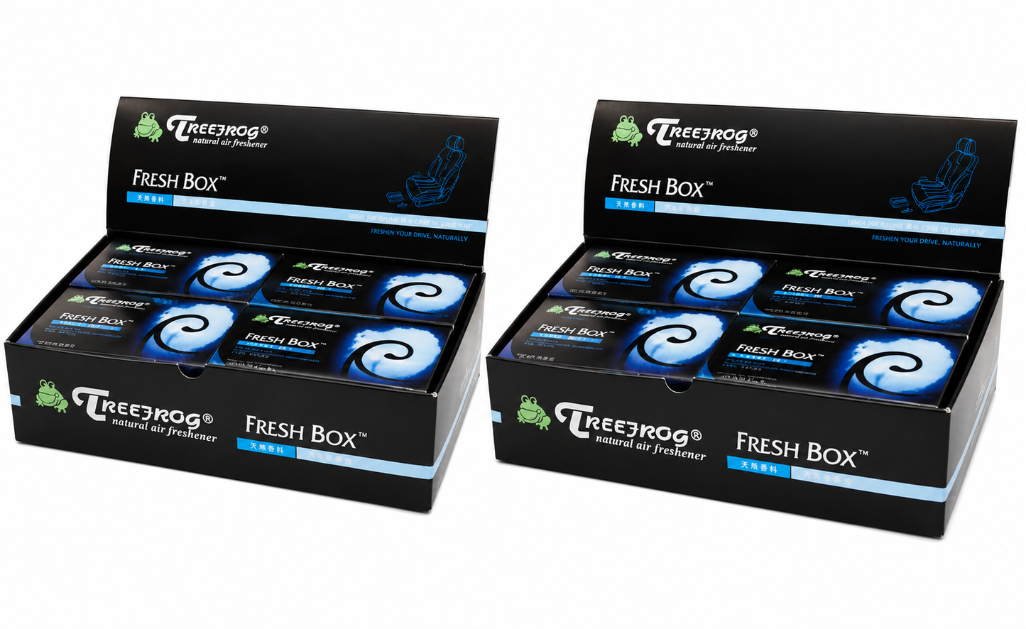 24 Pack Display Treefrog Fresh Box Air Fresheners