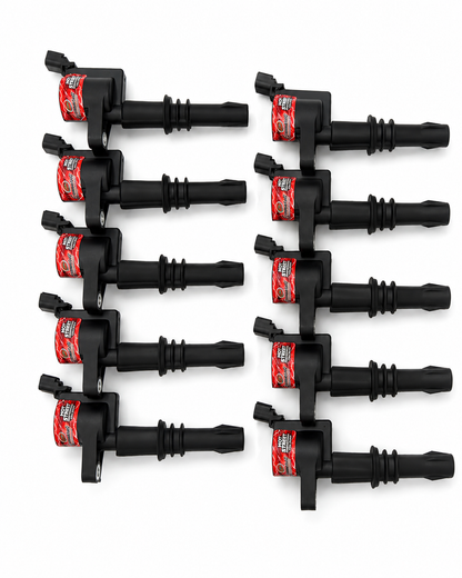 2005–2017 Ford 6.8L V10 3V Granatelli 42K Hot Street Coil Packs – Set of 10 – 25-3001-10