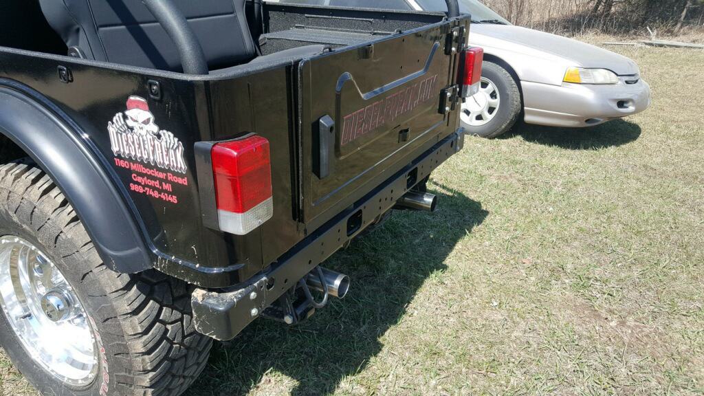 2.5" Dual Exhaust Kit Rear Exit Race