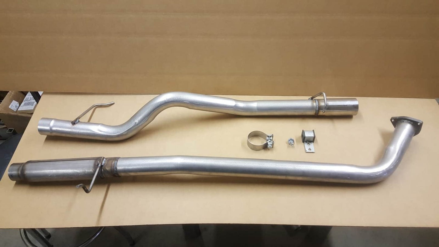 2.5" Race Exhaust Kit - Single Rear Exit