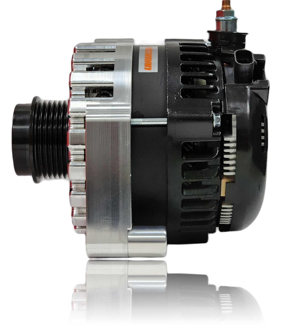 Mechman 250 Amp Billet Racing Alternator C7 Corvette - Machined