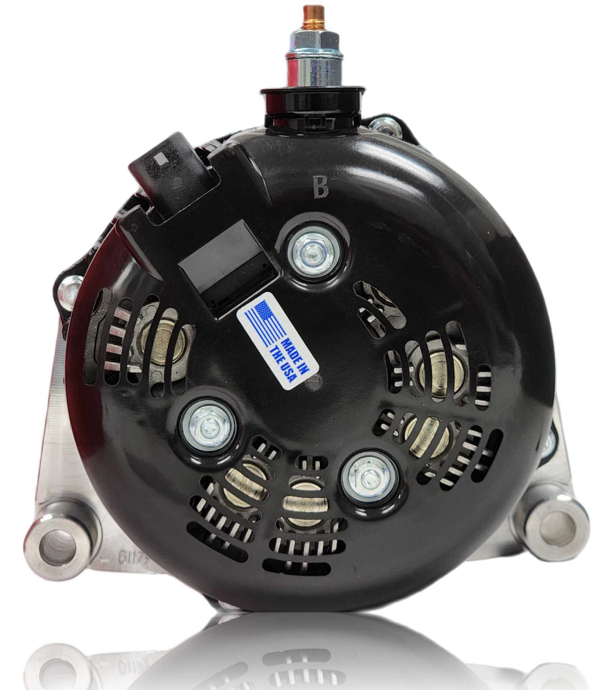 Mechman 250 Amp Billet Racing Alternator C7 Corvette - Machined
