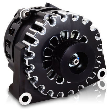 Mechman 250 Amp High Output Alternator 2010-2015 Chevrolet Camaro 6.2L Non-Supercharged - Black