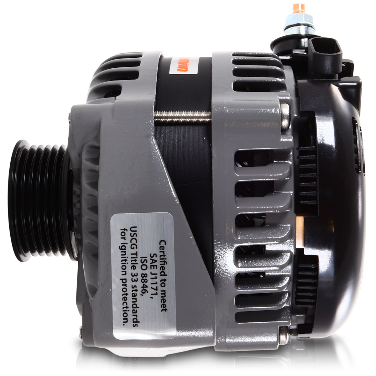 Mechman 250 Amp Marine Alternator Ski / Wake Boats with GM LS / LT V8