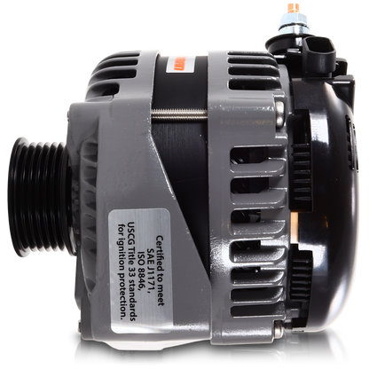 Mechman 250 Amp Marine Alternator Ski / Wake Boats with GM LS / LT V8