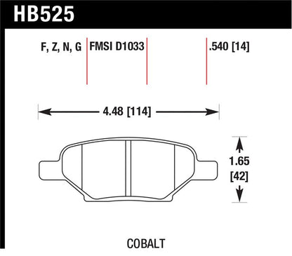 Hawk HPS Street Brake Pads