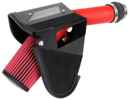 AEM Induction 2019 Subaru WRX STI 2.5L Cold Air Intake - Wrinkle Red 21-863WR