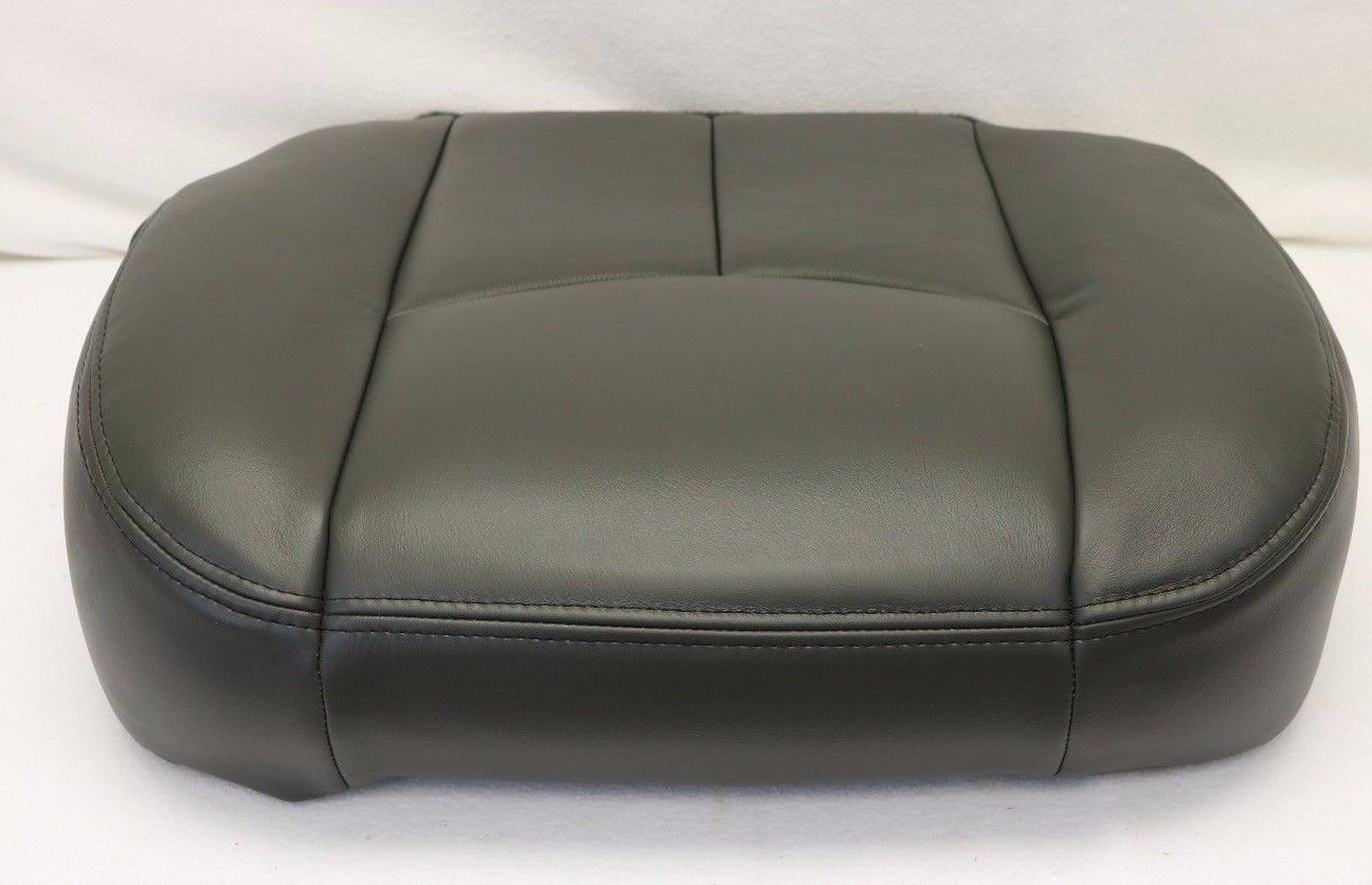 2003 2004 2005 2006 Chevy Silverado Driver Passenger Bottom Seat Cover Dark Gray