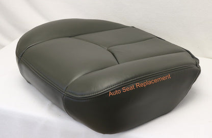 2003 2004 2005 2006 Chevy Silverado Driver Passenger Bottom Seat Cover Dark Gray