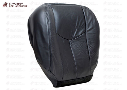 2003-2007 GMC Sierra Seat Cover in Dark Gray: Choose Leather or Vinyl