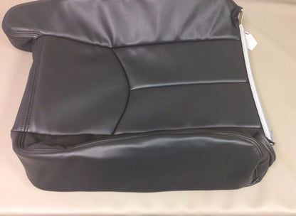 2003-2007 GMC Sierra Seat Cover in Dark Gray: Choose Leather or Vinyl